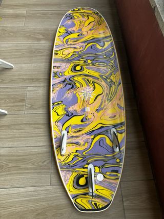 Tabla Surf OLAIAN 6'0 Amarilla
