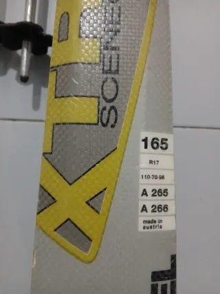 Esquís Fischer XTR Sceneo + Bastones + Funda Qchua