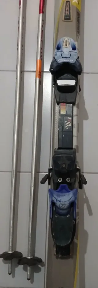 Esquís Fischer XTR Sceneo + Bastones + Funda Qchua