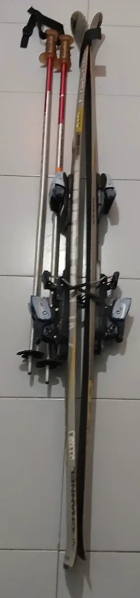 Esquís Fischer XTR Sceneo + Bastones + Funda Qchua