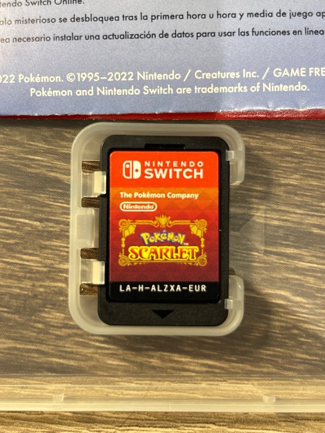 Nintendo Switch Pokémon Escarlata