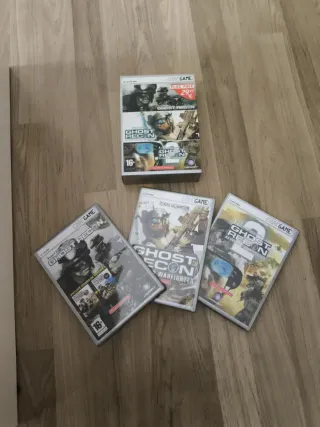 Lote Juegos PC: Ghost Recon, F.E.A.R., Splinter Ce