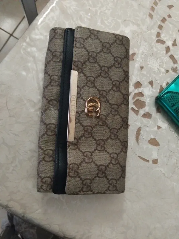 Portafoglio Gucci Beige/Marrone