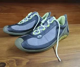 Scarpe tribord da barca, grigie e verdi