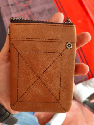 Cartera Bullcaptain Hombre cuero Marrón