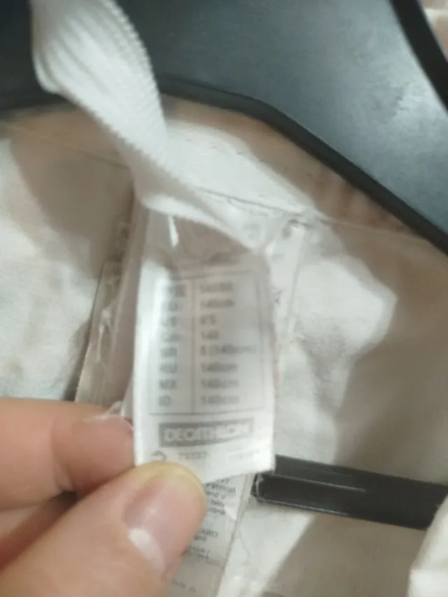 Traje de Karate Talla 140cm