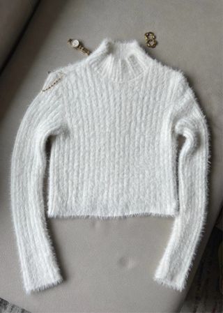 Set de 4: Jersey Stradivarius, Blusa Zara, Blazer