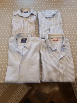 Lote 4 Camicie Bambino Taglia L (12-14 Anni)