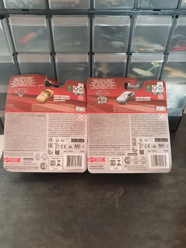 Macchinine Disney Pixar Cars Masha Ellswrench e Jo