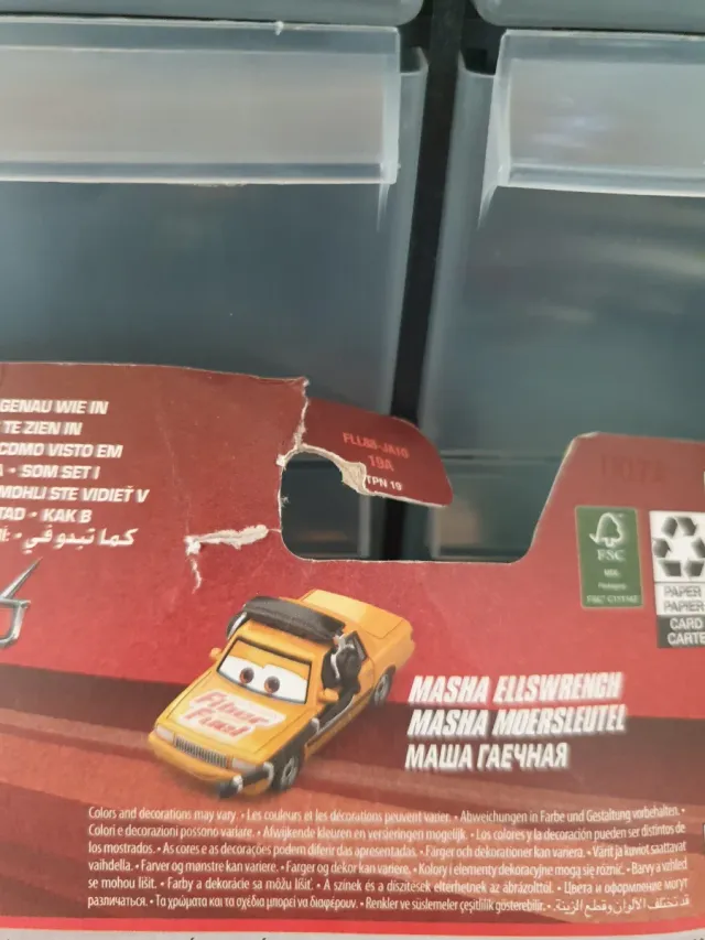 Macchinine Disney Pixar Cars Masha Ellswrench e Jo