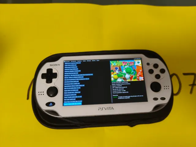 PS Vita OLED Bianca 128GB con schermo nuovo modello 3G