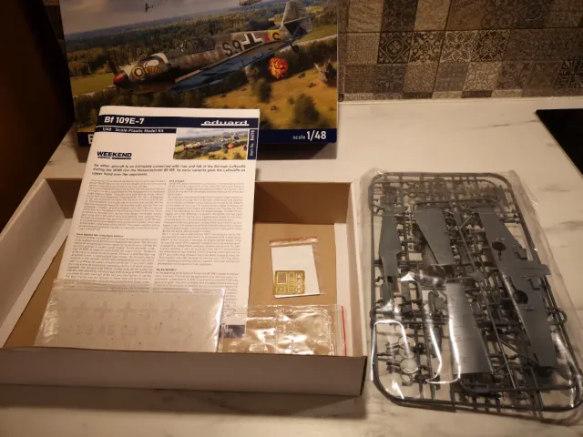 Maqueta Eduard Bf 109E-7 1/48