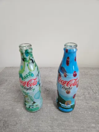 Lotto di 6 bottiglie Coca Cola Light argentine