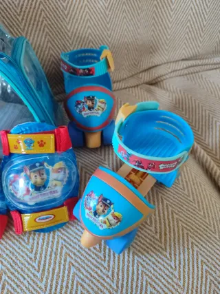 Patines Patrulla Canina + Casco y Protecciones