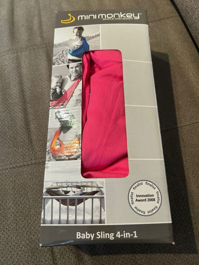 Canguro portabebés Mini Monkey 4-en-1