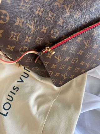 Louis Vuitton Marron e Rosso