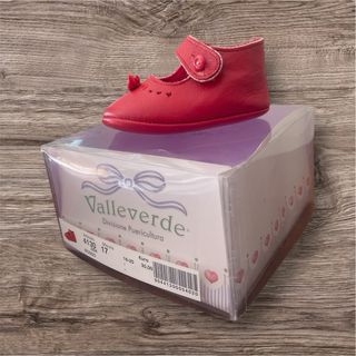 Scarpette bimba rosse Valleverde n. 17
