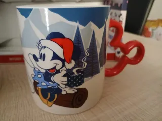 Tazas Disney Mickey y Minnie Navidad