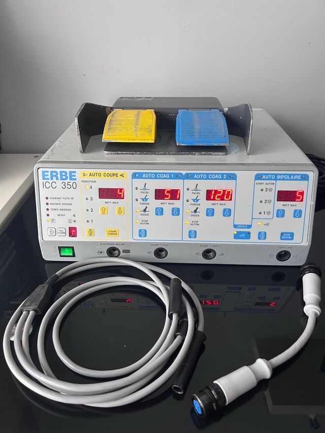 Unidad Electrocirugía ERBE ICC 350 Usada