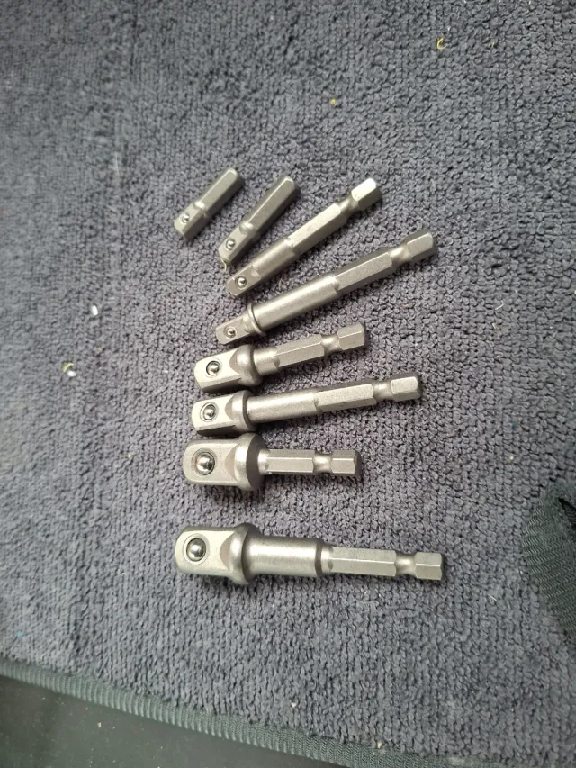 8 adaptadores para llaves de vaso