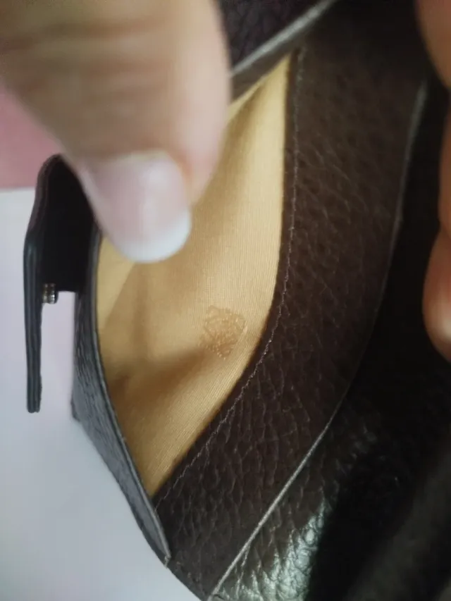 Cartera Loewe vintage beige y marrón