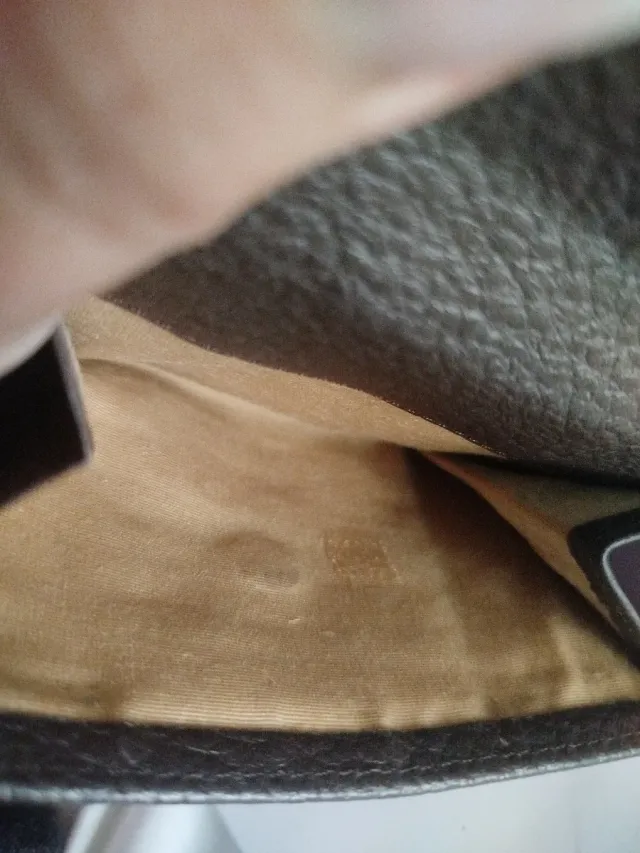 Cartera Loewe vintage beige y marrón