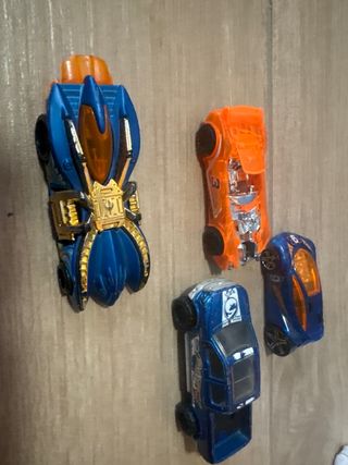 Lote 4 Coches Hot Wheels