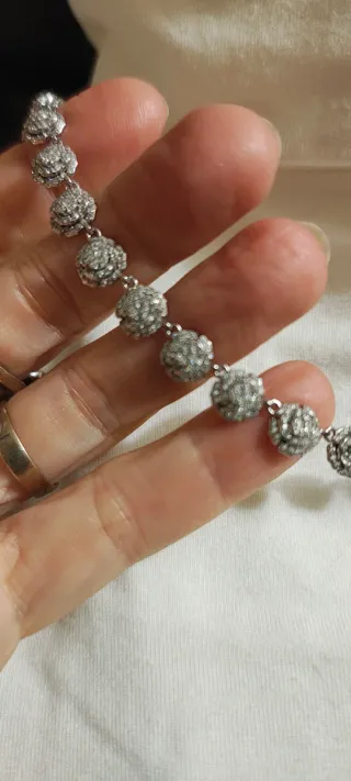 Girocollo in argento Argento con Zirconi