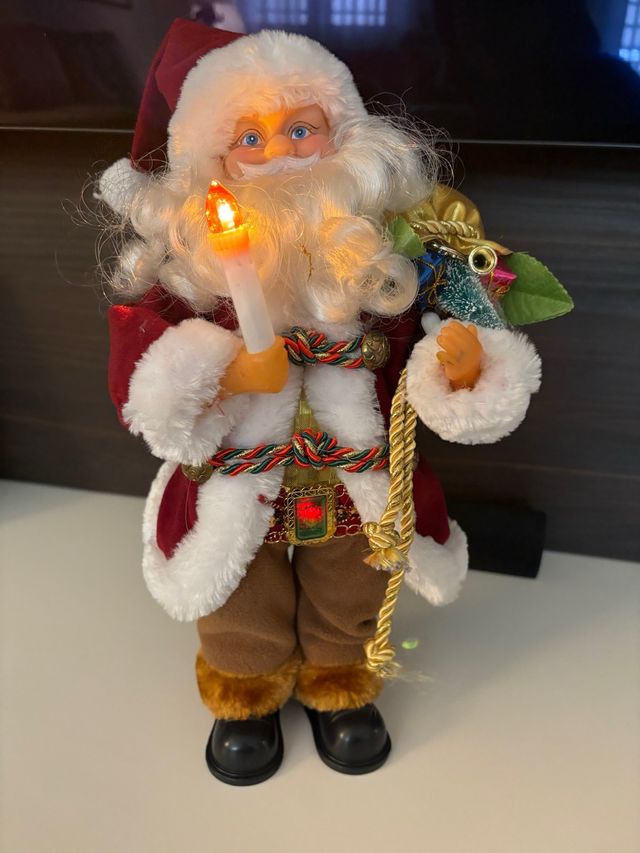 Babbo Natale con Movimento e Musica Jingle Bell