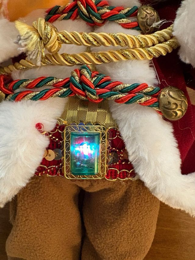 Babbo Natale con Movimento e Musica Jingle Bell