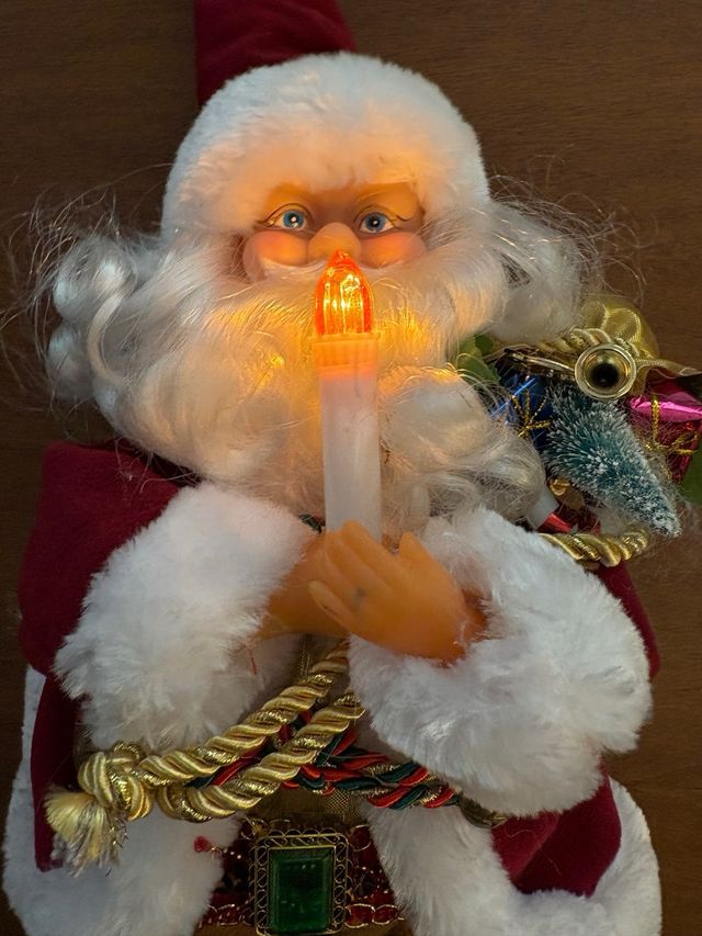 Babbo Natale con Movimento e Musica Jingle Bell