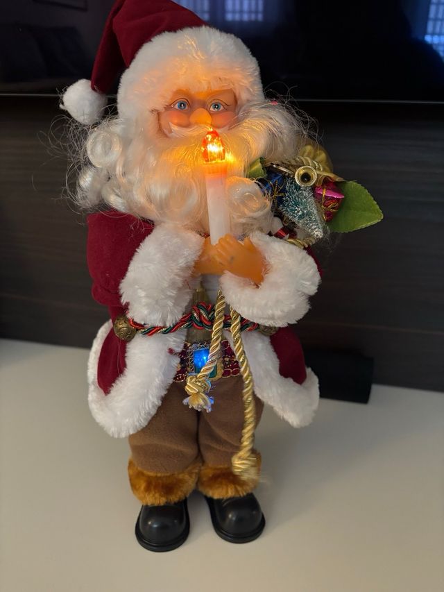 Babbo Natale con Movimento e Musica Jingle Bell