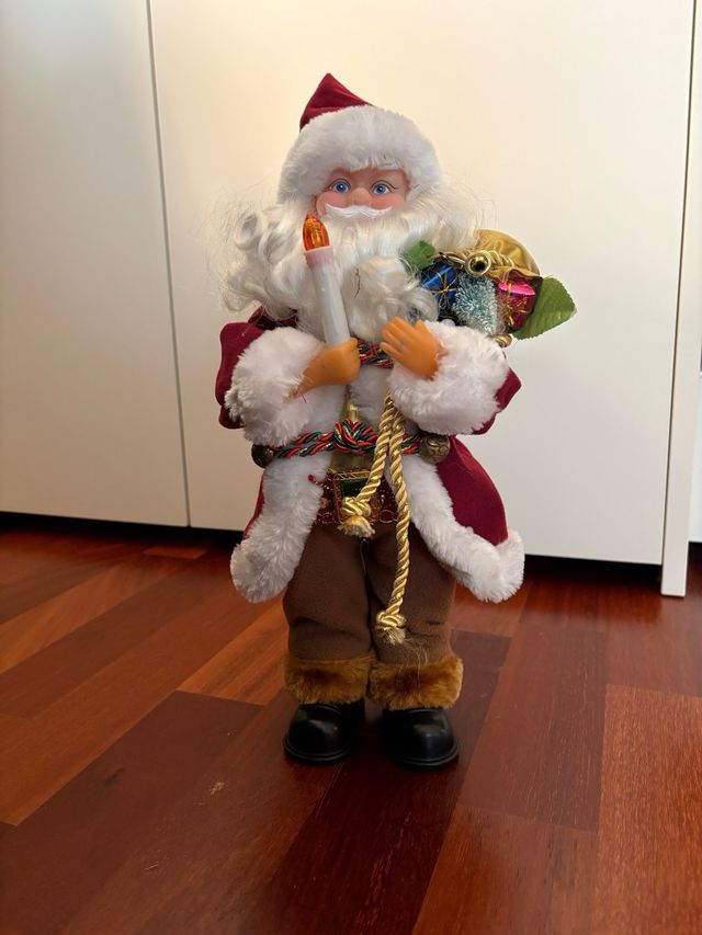 Babbo Natale con Movimento e Musica Jingle Bell