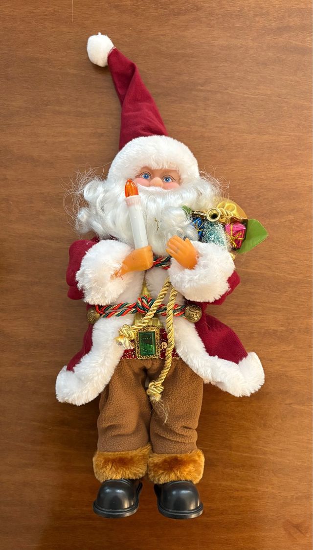 Babbo Natale con Movimento e Musica Jingle Bell