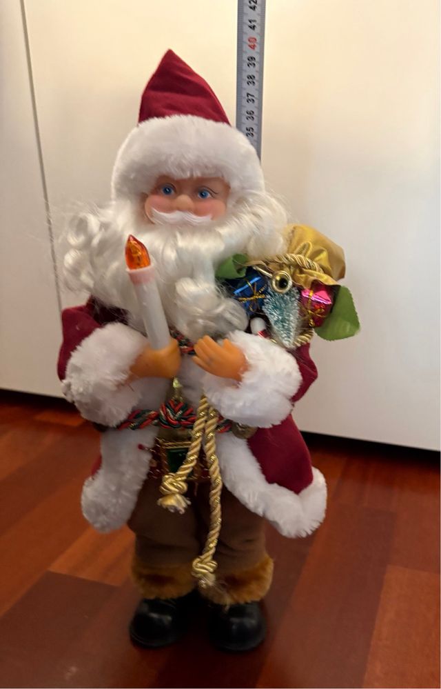 Babbo Natale con Movimento e Musica Jingle Bell