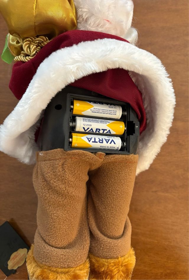 Babbo Natale con Movimento e Musica Jingle Bell