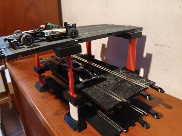 Sistema de elevaciones para Scalextric 1:32