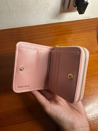 Monedero Miu Miu Rosa