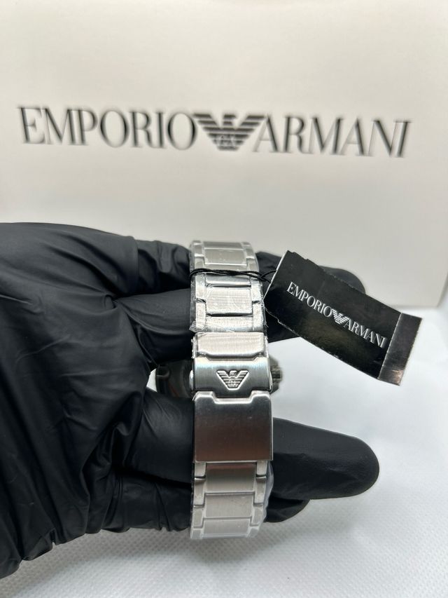 Reloj Emporio Armani Diver Azul y Plateado