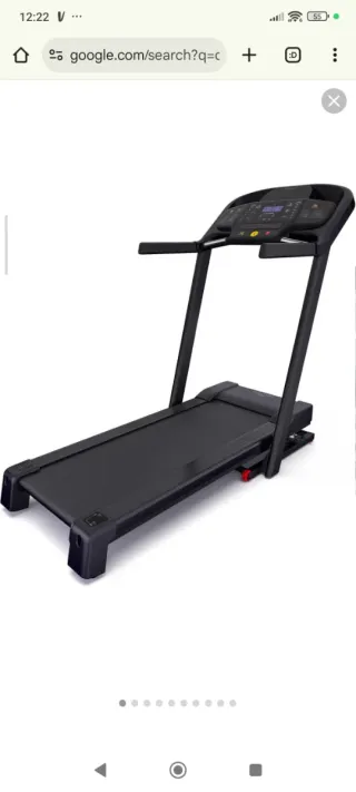 Cinta de correr negra Domyos T540C