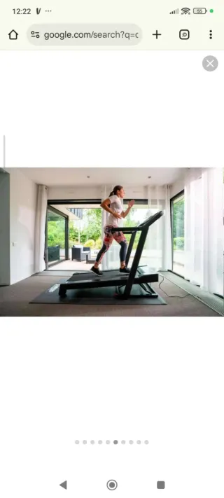 Cinta de correr negra Domyos T540C