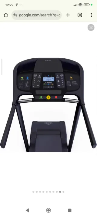 Cinta de correr negra Domyos T540C