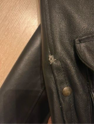 Giacca vera pelle vintage