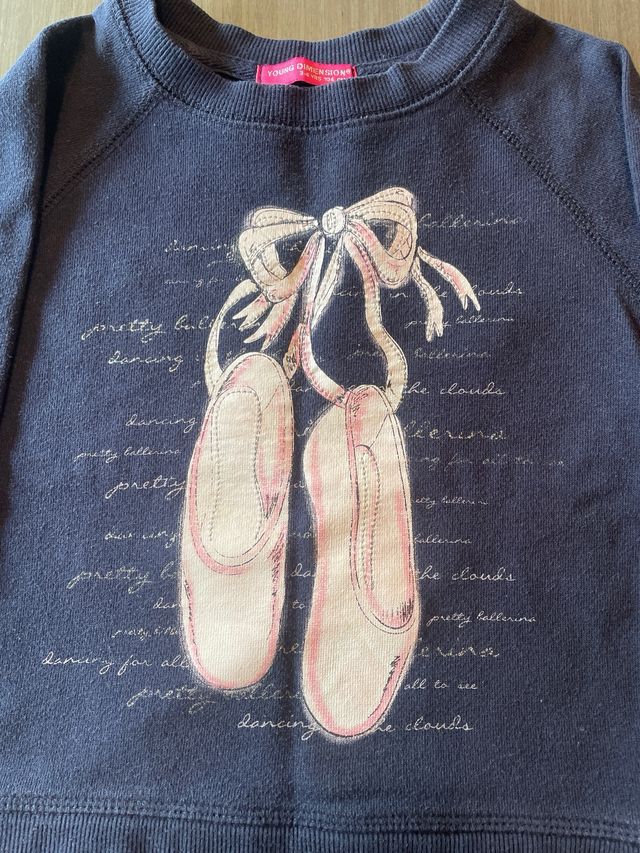 Vestido sudadera niña Young Dimension 3-4 años