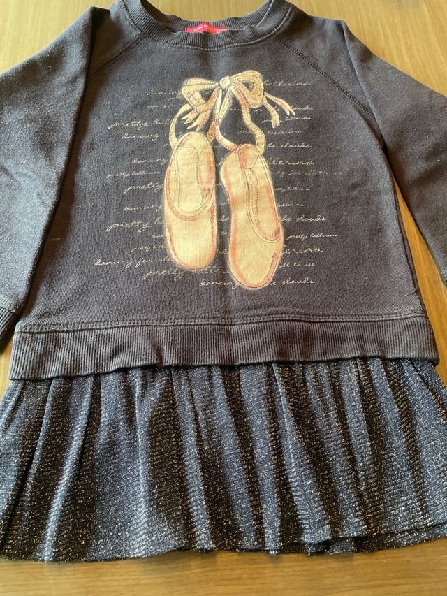 Vestido sudadera niña Young Dimension 3-4 años