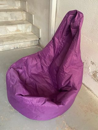 Puf Morado Poliéster