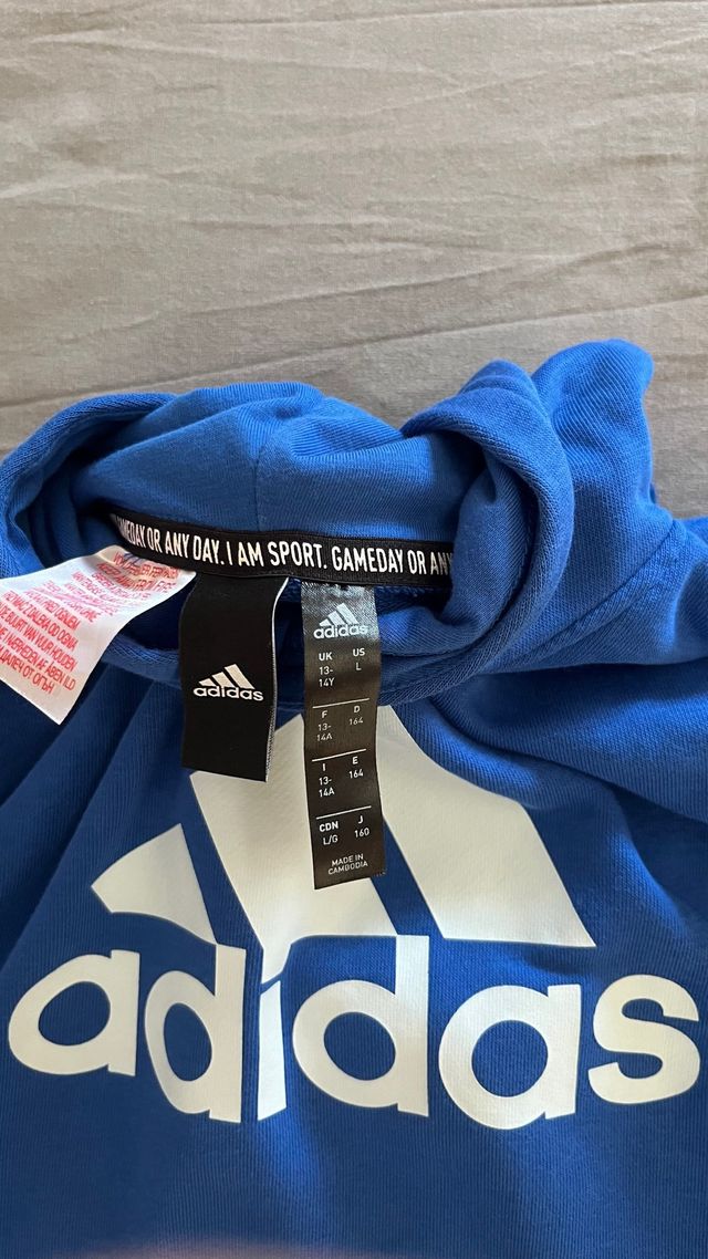 Sudadera Adidas Azul