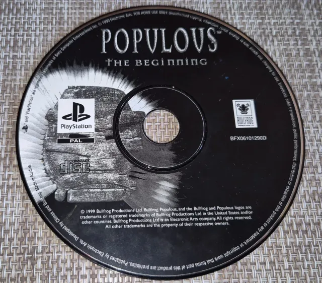 Populous: The Beginning PS1 (Bullfrog)