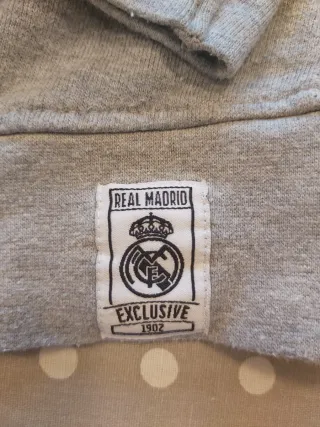 Sudadera Oficial Real Madrid Talla S