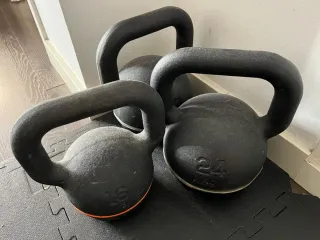 Gimnasio Banco Flybird + mancuernas + kettlebells